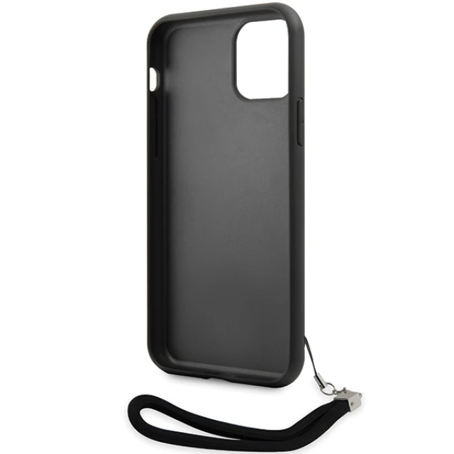 Чохол Karl Lagerfeld Sequins Cord для iPhone 11 | XR Silver (KLHCN61PSQRKS)
