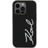 Чохол Karl Lagerfeld Silicone Signature для iPhone 11 | XR Black (KLHCN61SKSVGK)
