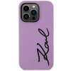 Чохол Karl Lagerfeld Silicone Signature для iPhone 11 | XR Purple (KLHCN61SKSVGU)