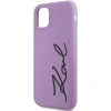 Чохол Karl Lagerfeld Silicone Signature для iPhone 11 | XR Purple (KLHCN61SKSVGU)