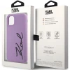 Чохол Karl Lagerfeld Silicone Signature для iPhone 11 | XR Purple (KLHCN61SKSVGU)