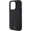 Чохол Mercedes Plain Smooth Leather для iPhone 14 Pro Black with MagSafe (MEHMP14L23RCMK)