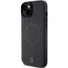 Чохол Mercedes Plain Smooth Leather для iPhone 15 Plus Black with MagSafe (MEHMP15M23RCMK)