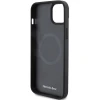 Чохол Mercedes Plain Smooth Leather для iPhone 15 Plus Black with MagSafe (MEHMP15M23RCMK)