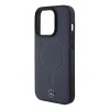 Чохол Mercedes Plain Smooth Leather для iPhone 15 Pro Navy with MagSafe (MEHMP15L23RCMV)