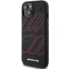 Чохол Mercedes Silicone Large Rhombuses Pattern для iPhone 15 | 14 | 13 Black with MagSafe (AMHMP15S23SSPK)