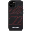 Чохол Mercedes Silicone Large Rhombuses Pattern для iPhone 15 | 14 | 13 Black with MagSafe (AMHMP15S23SSPK)