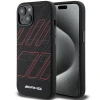 Чохол Mercedes Silicone Large Rhombuses Pattern для iPhone 15 Plus | 14 Plus Black with MagSafe (AMHMP15M23SSPK)