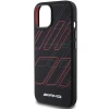 Чохол Mercedes Silicone Large Rhombuses Pattern для iPhone 15 Plus | 14 Plus Black with MagSafe (AMHMP15M23SSPK)