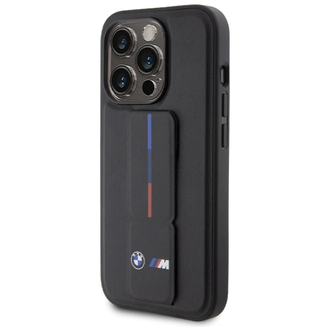Чохол BMW Grip Hot Stamp для iPhone 15 Pro Black (BMHCP15L22GSLK)