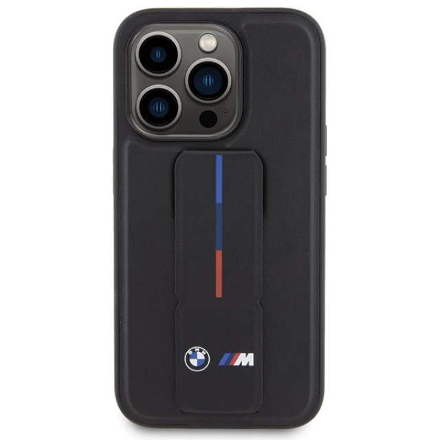 Чохол BMW Grip Hot Stamp для iPhone 15 Pro Black (BMHCP15L22GSLK)