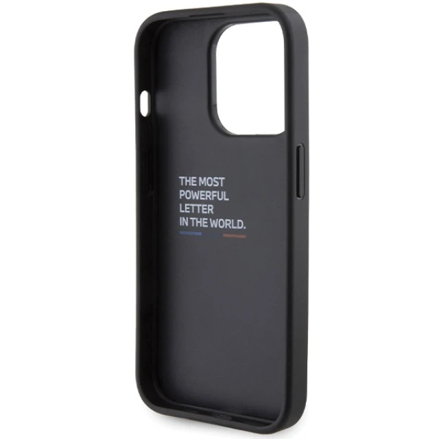 Чохол BMW Grip Hot Stamp для iPhone 15 Pro Black (BMHCP15L22GSLK)