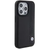 Чехол BMW Leather Blue Dots для iPhone 15 Pro Max Black (BMHCP15X22RBDK)
