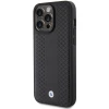 Чохол BMW Leather Diamond Pattern для iPhone 15 Pro Black (BMHCP15L22RFGK)