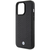 Чохол BMW Leather Diamond Pattern для iPhone 15 Pro Black (BMHCP15L22RFGK)