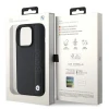 Чохол BMW Leather Textured & Stripe для iPhone 15 Pro Max Black (BMHCP15X22RDPK)