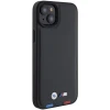 Чохол BMW Leather Stamp Tricolor для iPhone 15 Plus Black (BMHCP15M22PTDK)