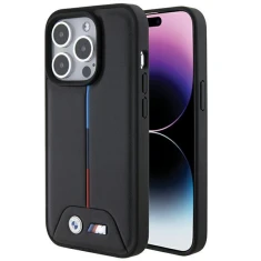 Чохол BMW Quilted Tricolor для iPhone 15 Pro Black (BMHCP15L22PVTK)