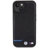 Чохол BMW Leather Carbon для iPhone 15 Black (BMHCP15S22NBCK)
