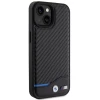Чохол BMW Leather Carbon для iPhone 15 Black (BMHCP15S22NBCK)