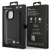 Чохол BMW Leather Carbon для iPhone 15 Black (BMHCP15S22NBCK)