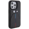 Чехол BMW Stamped Tricolor Stripe для iPhone 15 Pro Black (BMHCP15L22NSTB)