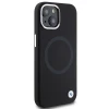 Чохол BMW Signature Liquid Silicone для iPhone 15 Black with MagSafe (BMHMP15SSILBK2)