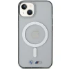 Чохол BMW Silver Ring для iPhone 15 Transparent with MagSafe (BMHMP15SHCRS)