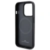 Чохол BMW Leather Hot Stamp для iPhone 15 Pro Black with MagSafe (BMHMP15LSLLBK)