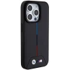 Чохол BMW Quilted Tricolor для iPhone 15 Pro Black with MagSafe (BMHMP15L22PVTK)