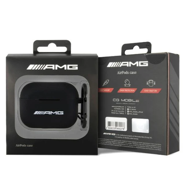 Чохол AMG для AirPods Pro 2 Black (AMAP2RBK)