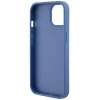 Чохол Guess Leather 4G Triangle Strass для iPhone 15 Blue (GUHCP15SP4TDPB)