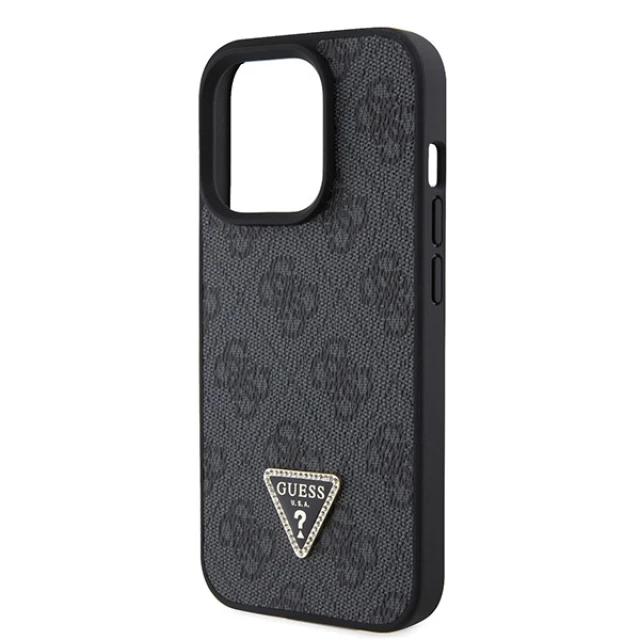 Чохол Guess Crossbody 4G Metal Logo для iPhone 15 Pro Black (GUHCP15LP4TDSCPK)