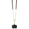 Чохол Guess Crossbody 4G Metal Logo для iPhone 15 Plus Brown (GUHCP15MP4TDSCPW)
