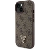 Чохол Guess Crossbody 4G Metal Logo для iPhone 15 Plus Brown (GUHCP15MP4TDSCPW)