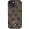Чохол Guess Crossbody 4G Metal Logo для iPhone 15 Plus Brown (GUHCP15MP4TDSCPW)