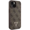 Чохол Guess Crossbody 4G Metal Logo для iPhone 15 Plus Brown (GUHCP15MP4TDSCPW)