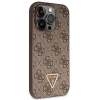Чохол Guess Crossbody 4G Metal Logo для iPhone 15 Pro Brown (GUHCP15LP4TDSCPW)