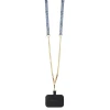 Чохол Guess Crossbody 4G Metal Logo для iPhone 15 Blue (GUHCP15SP4TDSCPB)