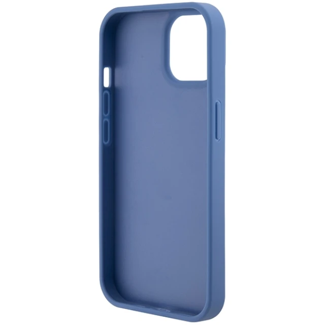 Чохол Guess Crossbody 4G Metal Logo для iPhone 15 Blue (GUHCP15SP4TDSCPB)