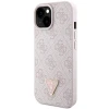 Чохол Guess Crossbody 4G Metal Logo для iPhone 15 Plus Pink (GUHCP15MP4TDSCPP)