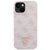 Чохол Guess Crossbody 4G Metal Logo для iPhone 15 Plus Pink (GUHCP15MP4TDSCPP)