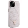 Чохол Guess Crossbody 4G Metal Logo для iPhone 15 Plus Pink (GUHCP15MP4TDSCPP)