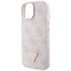 Чохол Guess Crossbody 4G Metal Logo для iPhone 15 Plus Pink (GUHCP15MP4TDSCPP)