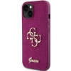Чохол Guess Glitter Script Big 4G для iPhone 15 Purple (GUHCP15SHG4SGU)