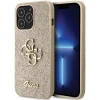 Чохол Guess Glitter Script Big 4G для iPhone 13 Pro Gold (GUHCP13LHG4SGD)