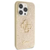 Чохол Guess Glitter Script Big 4G для iPhone 14 Pro Gold (GUHCP14LHG4SGD)