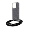 Чохол Guess Crossbody Cord 4G Print для iPhone 15 Pro Black (GUHCP15LHC4SEK)