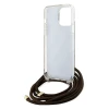 Чохол Guess Crossbody Cord 4G Print для iPhone 15 Pro Max Brown (GUHCP15XHC4SEW)