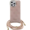 Чохол Guess Crossbody Cord 4G Print для iPhone 15 Pro Pink (GUHCP15LHC4SEP)